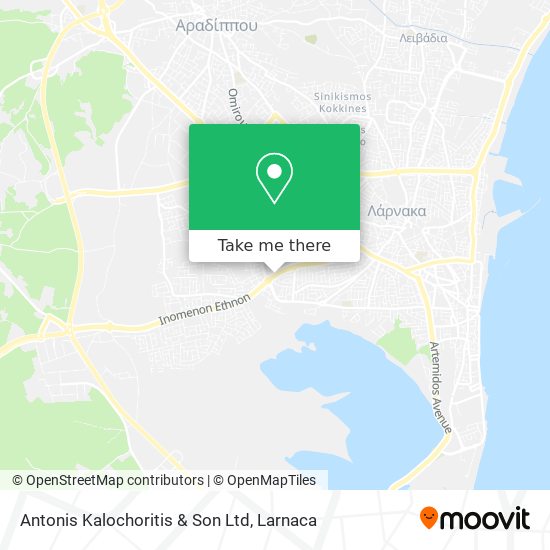 Antonis Kalochoritis & Son Ltd χάρτης