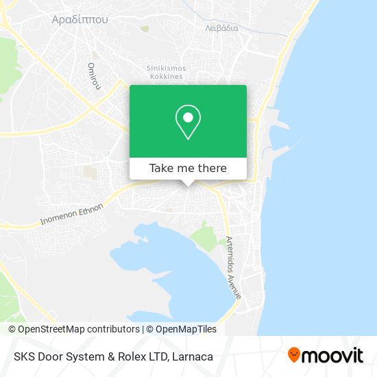 SKS Door System & Rolex LTD map