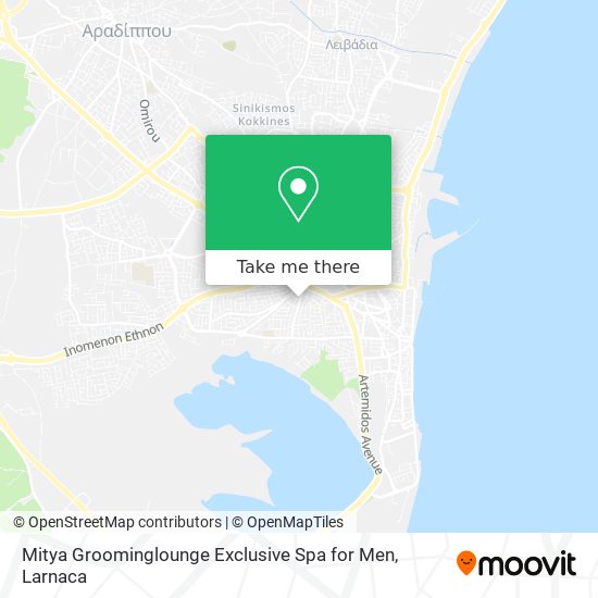 Mitya Groominglounge Exclusive Spa for Men χάρτης
