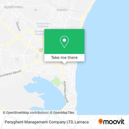Penyghent Management Company LTD χάρτης