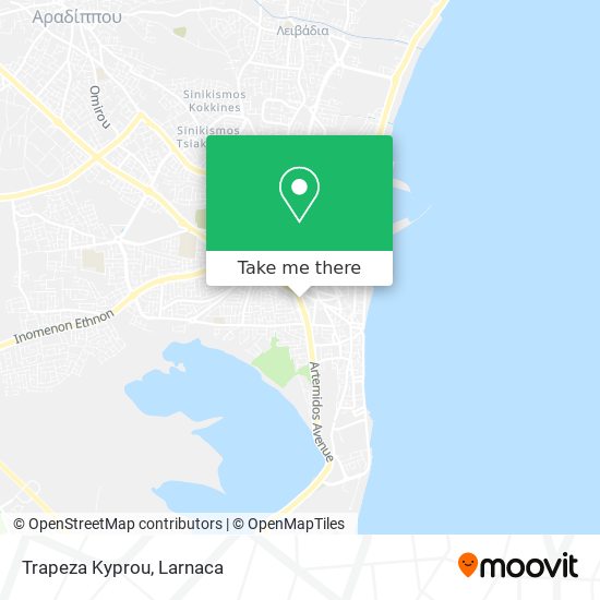Trapeza Kyprou map