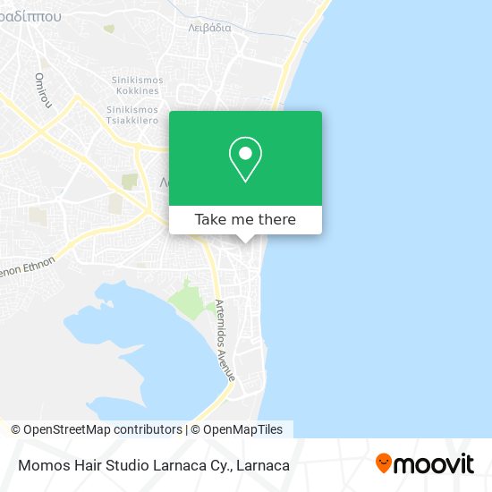 Momos Hair Studio Larnaca Cy. χάρτης
