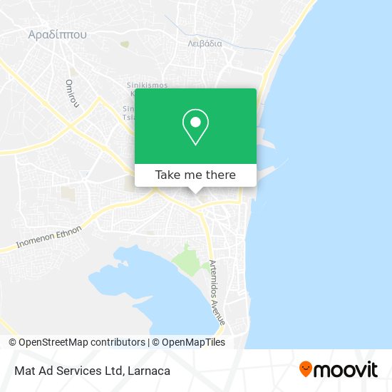 Mat Ad Services Ltd map