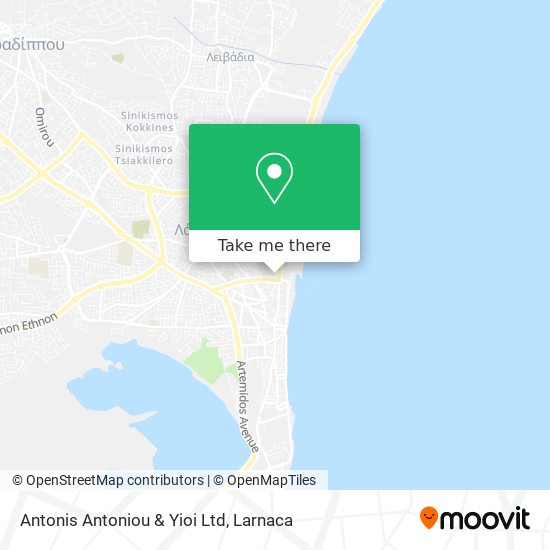 Antonis Antoniou & Yioi Ltd χάρτης