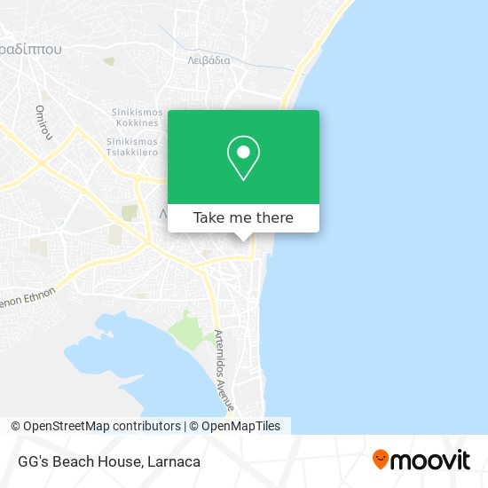 GG's Beach House map