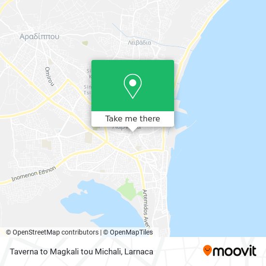 Taverna to Magkali tou Michali χάρτης