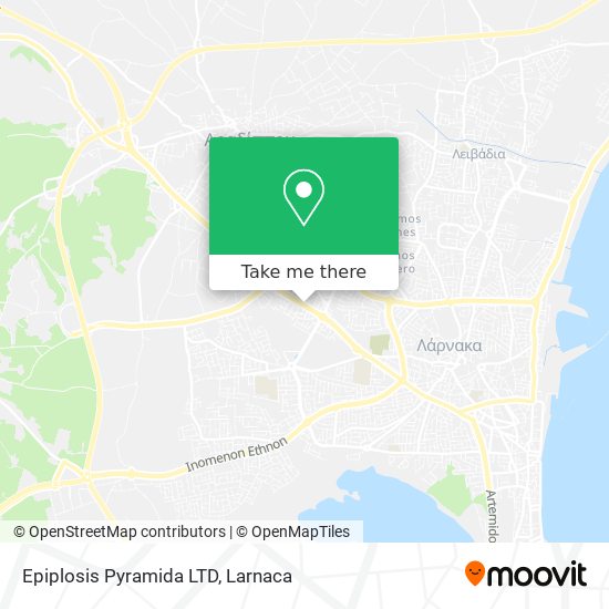 Epiplosis Pyramida LTD χάρτης
