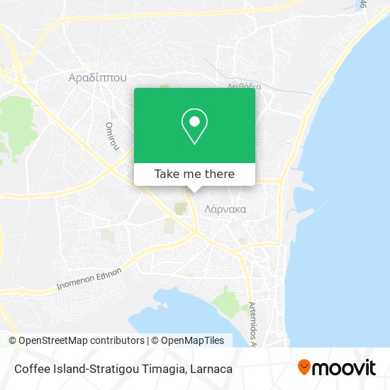 Coffee Island-Stratigou Timagia map