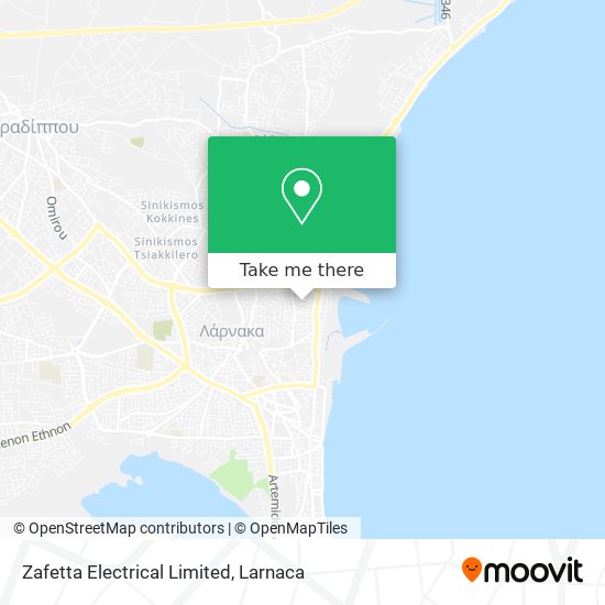 Zafetta Electrical Limited χάρτης