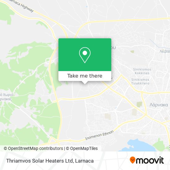 Thriamvos Solar Heaters Ltd χάρτης