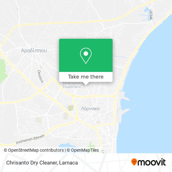 Chrisanto Dry Cleaner map