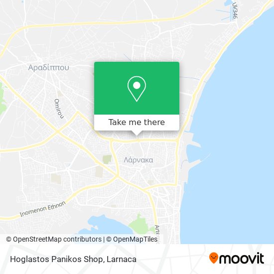 Hoglastos Panikos Shop χάρτης
