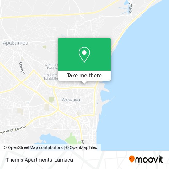 Themis Apartments χάρτης