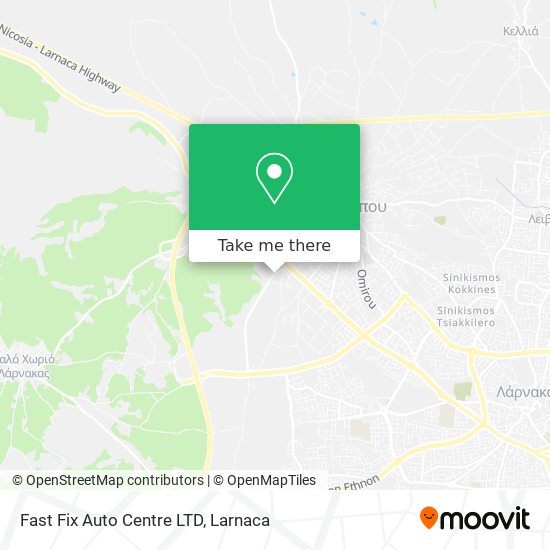 Fast Fix Auto Centre LTD map