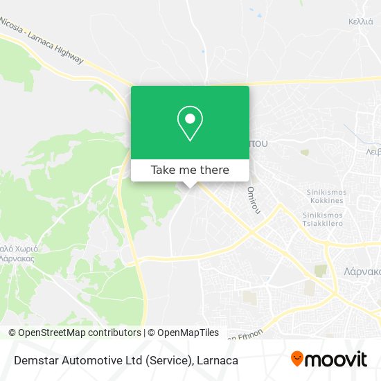 Demstar Automotive Ltd (Service) map