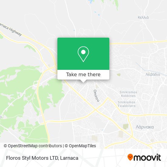 Floros Styl Motors LTD map