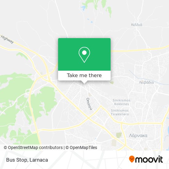 Bus Stop χάρτης