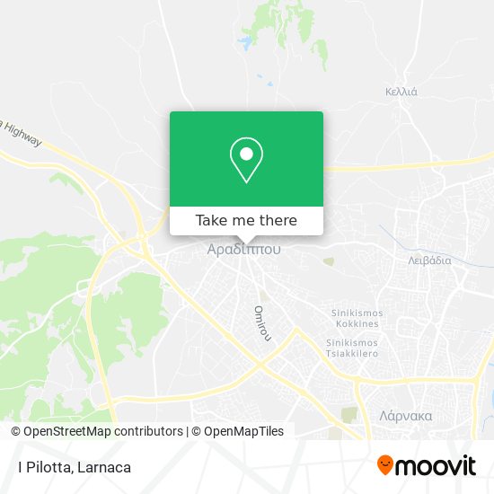 I Pilotta map