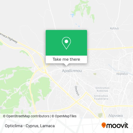 Opticlima - Cyprus χάρτης