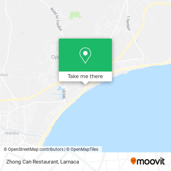 Zhong Can Restaurant map