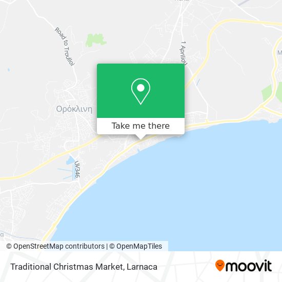 Traditional Christmas Market map