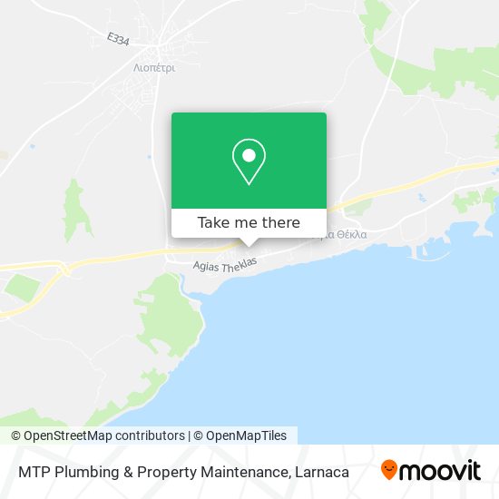 MTP Plumbing & Property Maintenance map