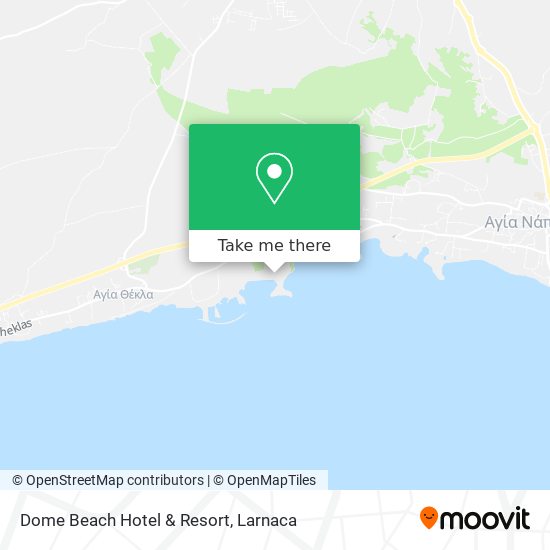Dome Beach Hotel & Resort map