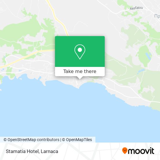 Stamatia Hotel χάρτης