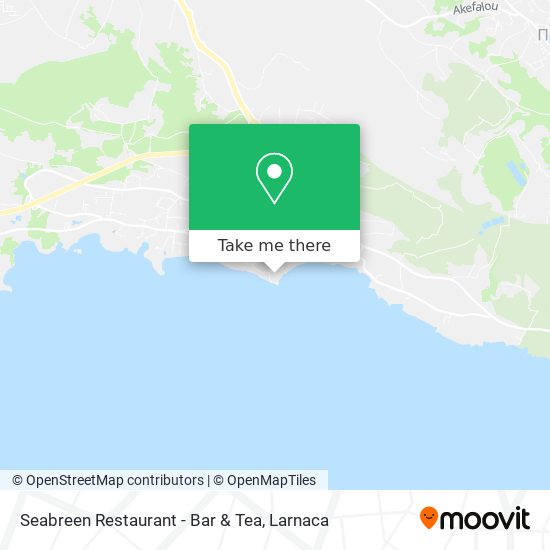 Seabreen Restaurant - Bar & Tea χάρτης