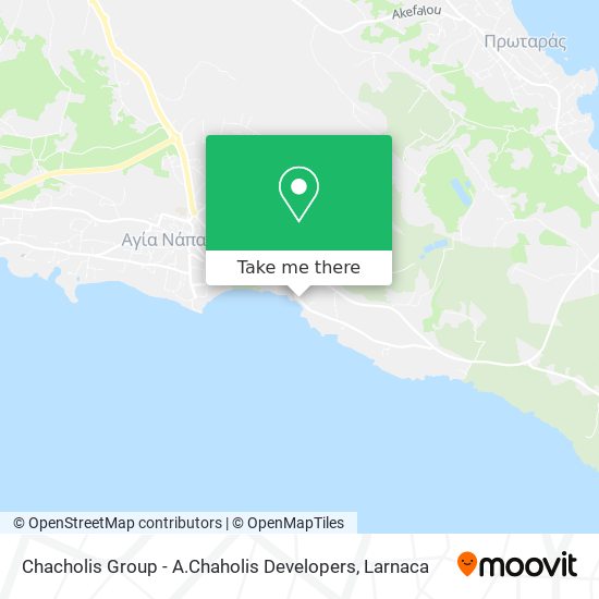 Chacholis Group - A.Chaholis Developers χάρτης