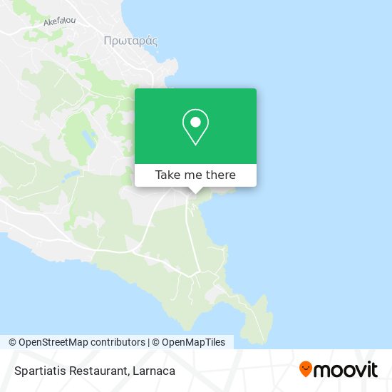 Spartiatis Restaurant χάρτης