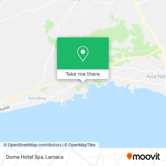 Dome Hotel Spa χάρτης