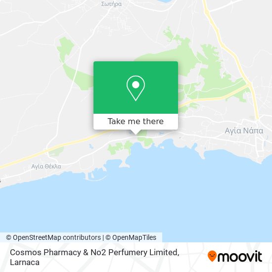 Cosmos Pharmacy & No2 Perfumery Limited χάρτης