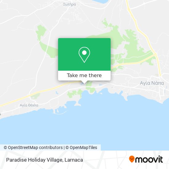 Paradise Holiday Village χάρτης