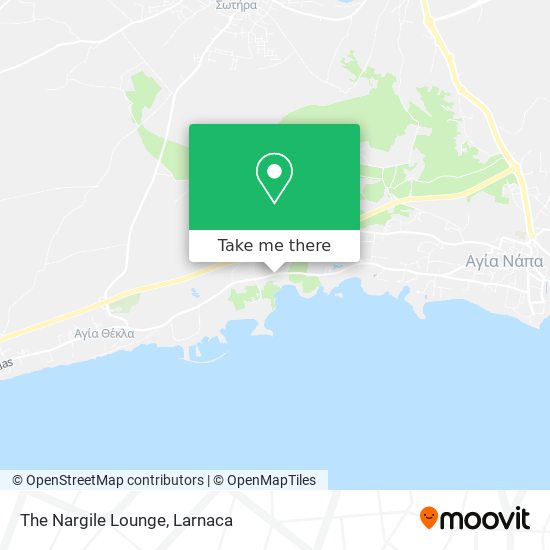 The Nargile Lounge map