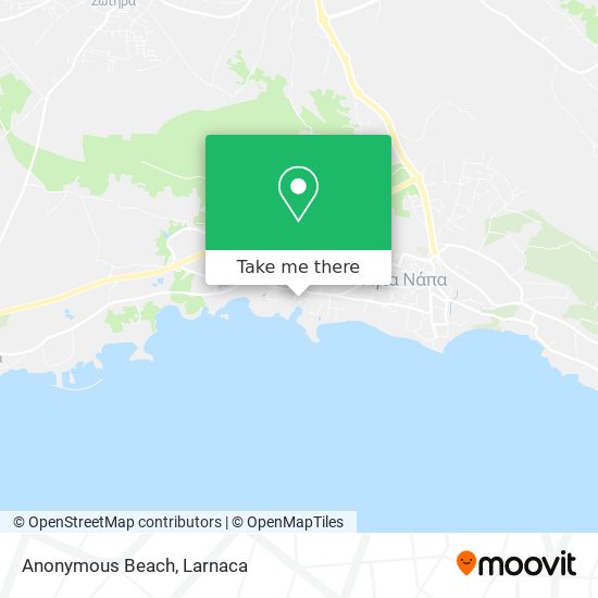 Anonymous Beach map