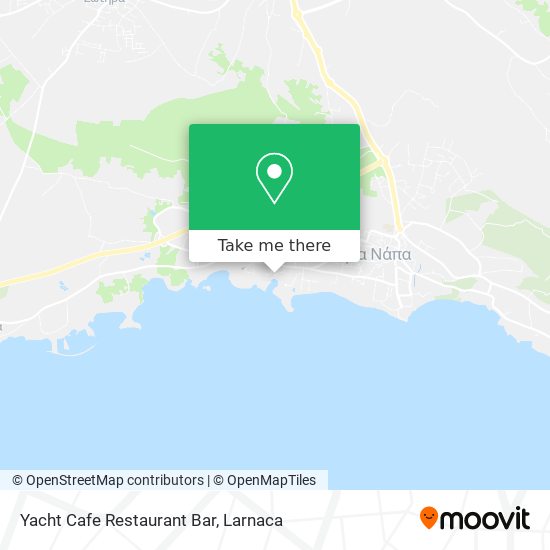 Yacht Cafe Restaurant Bar map