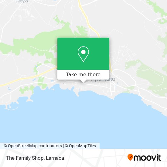The Family Shop map