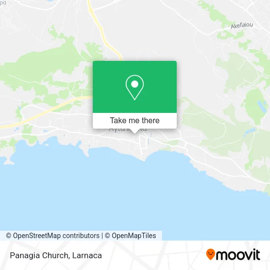 Panagia Church map