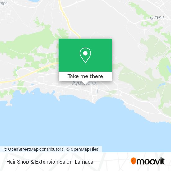 Hair Shop & Extension Salon χάρτης