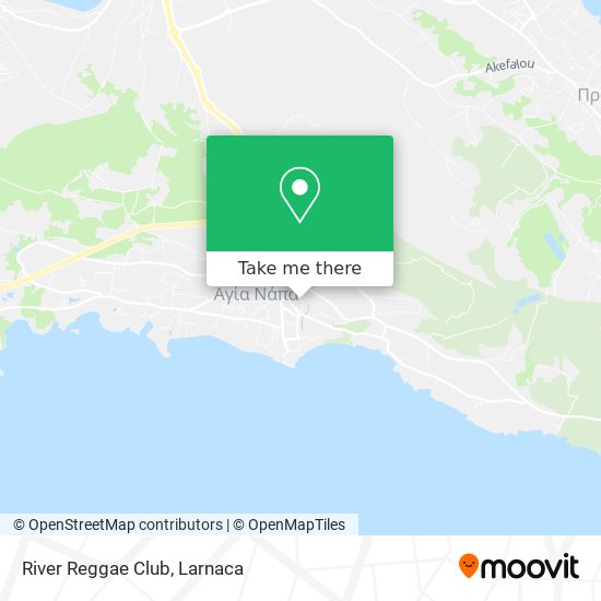 River Reggae Club map