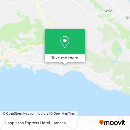 Happiness Express Hotel map