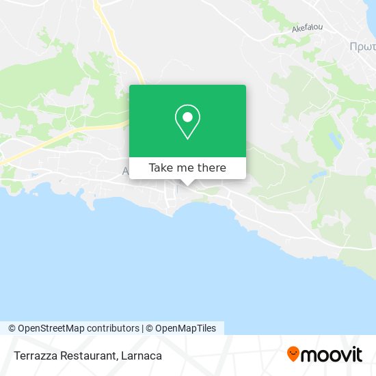 Terrazza Restaurant map