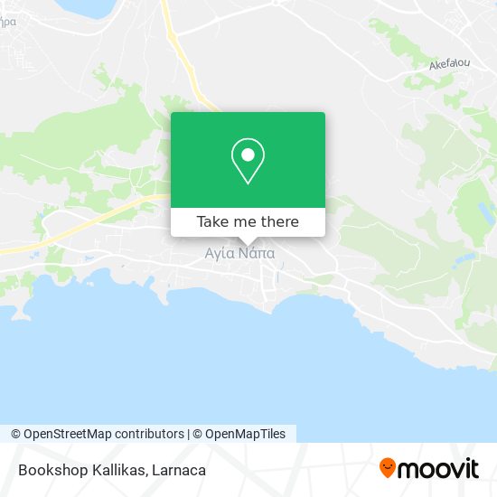 Bookshop Kallikas χάρτης