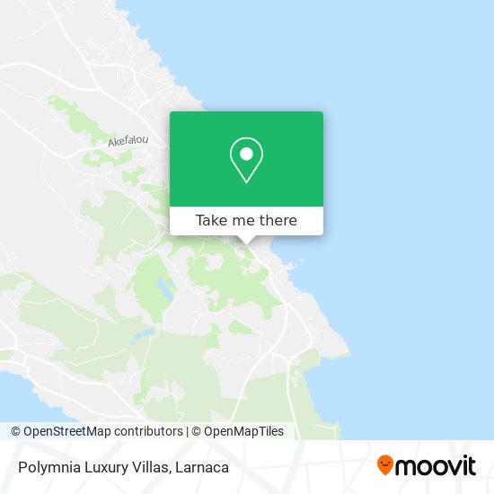 Polymnia Luxury Villas χάρτης