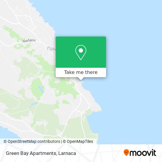 Green Bay Apartments map