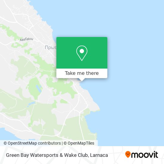 Green Bay Watersports & Wake Club map