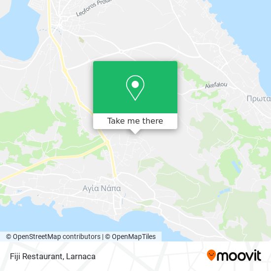 Fiji Restaurant map