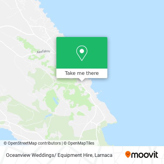 Oceanview Weddings/ Equipment Hire map