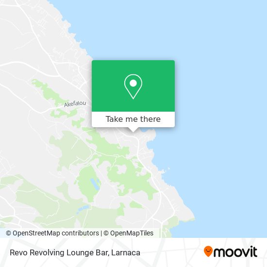 Revo Revolving Lounge Bar map